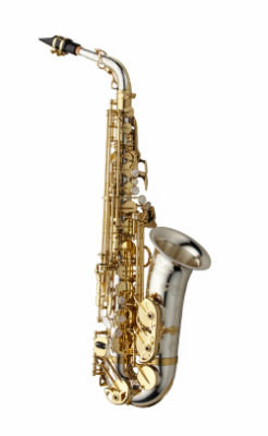 Alto Saxophone WO Series - Elite Model Sterling Silver - Clear-Lacquer Finish